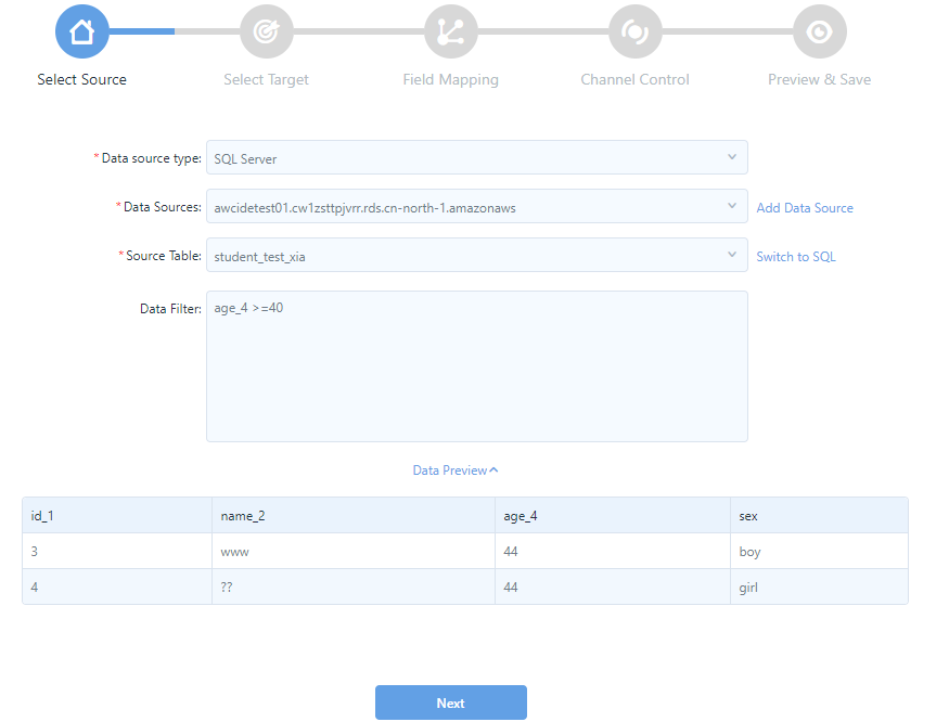 Figure: Preview data