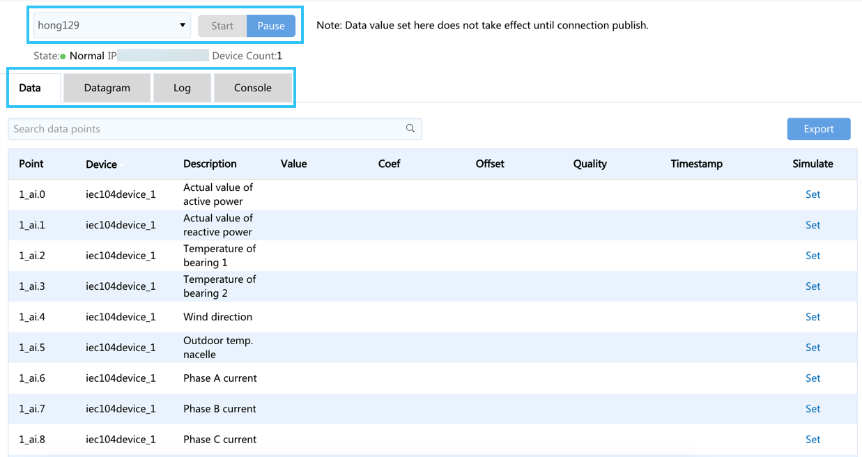 Figure: Bulk Communication Test Overview