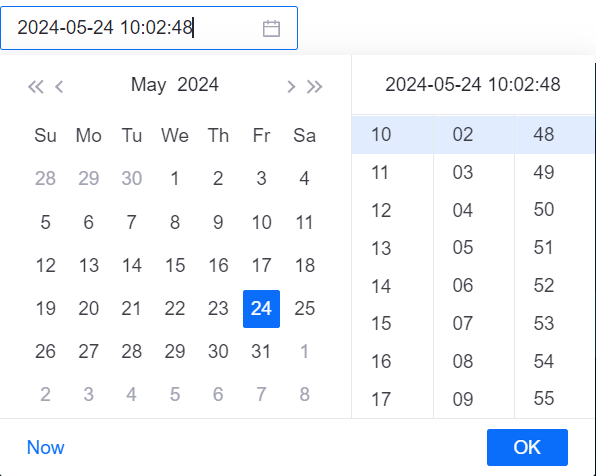 Time Interval Filter